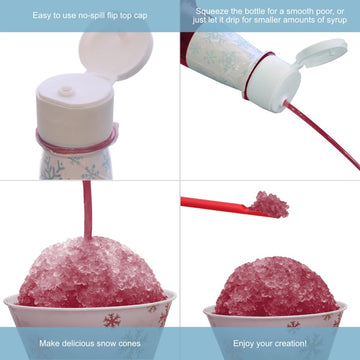 3-Pack Sugar Free Cherry, Grape, Watermelon Syrup For Snow Cones, Homemade Sodas, Cocktails, Coffee, Baking And More - Time For