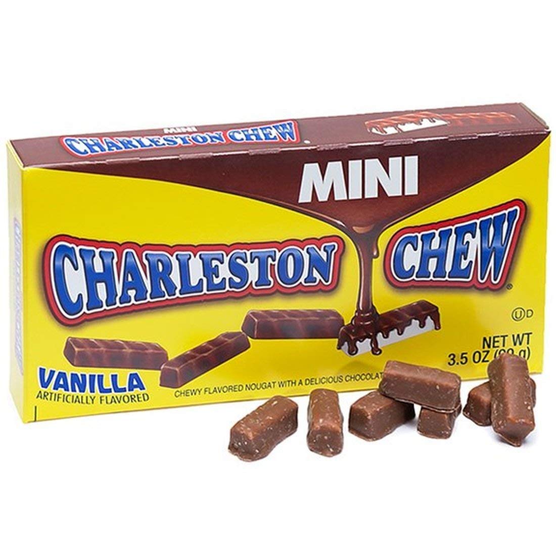Tootsie Roll Charleston Chew Candy - 4oz Box, Pack of 12