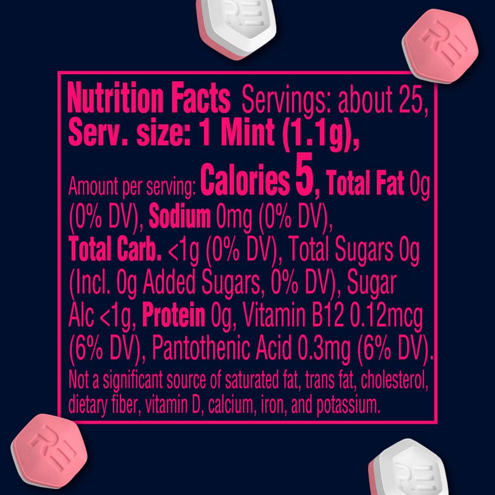 RESPAWN by Razer Sugar Free Mints Watermelon Guava, Breath Mints, Sugar Free Candy, 1 oz Pack of 8