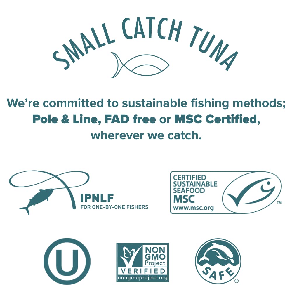 Tonnino Tuna Fish Yellowfin Pole&Line - Oregano - Pack Of 6 - Alternative To Salmon - Protein Snacks - Ready To Eat Meals In Jar