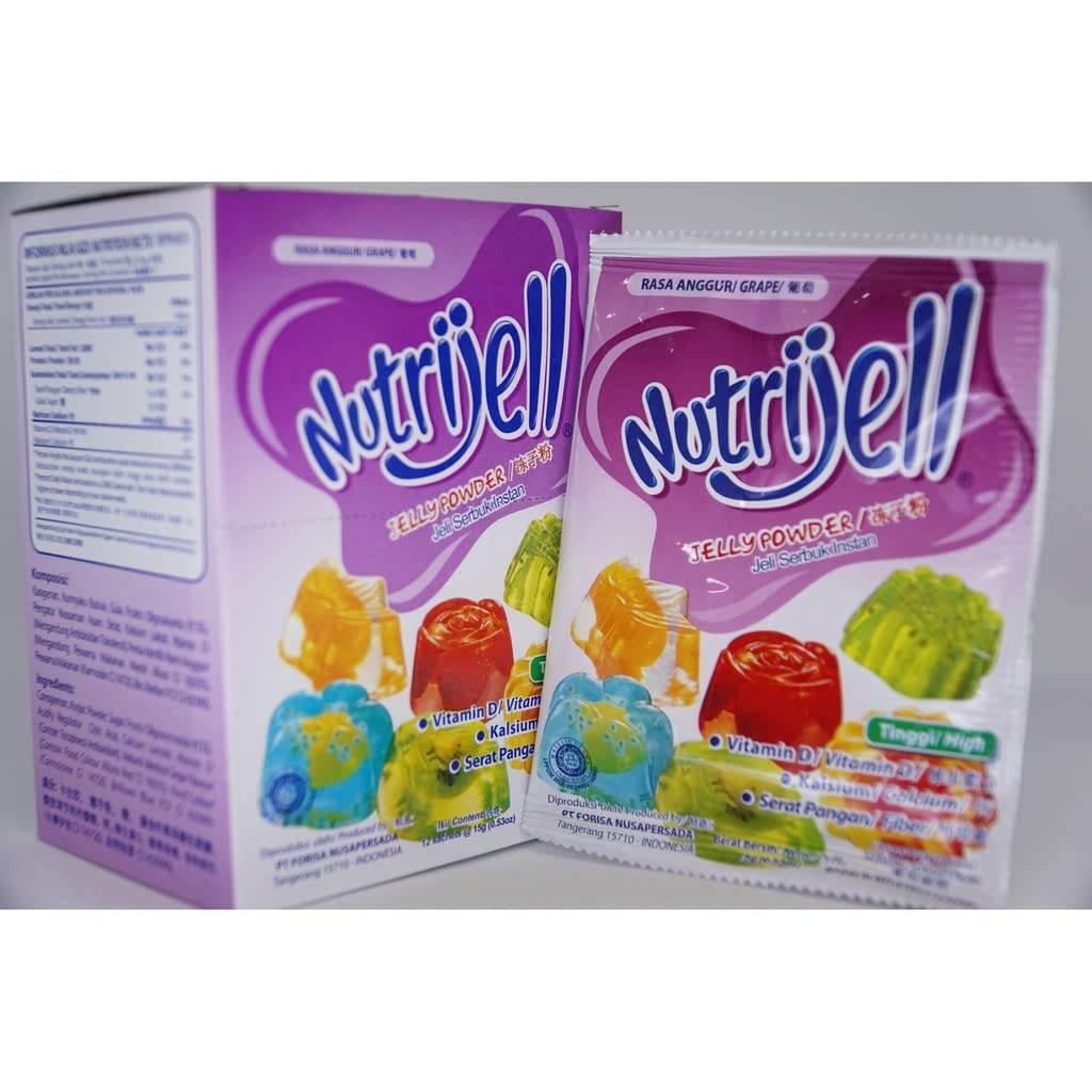 Nutrijell Grape (15gr/sachets) - Pack of 3