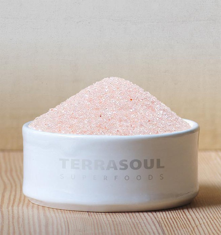 Terrasoul Superfoods Himalayan Pink Salt, Extra Fine, 2.5 Lbs - Natural Trace Minerals