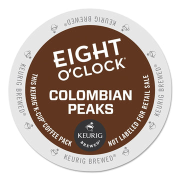 Eight O Clock Coffee, Colombian Peaks, 96 Count