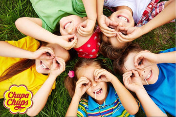 Chupa Chups Cremosa Lollipop Assortment, 2 Ice Cream Flavors, Individually Wrapped Candy For Kids, 16.9 Oz Bag (40 Suckers)