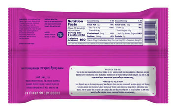 Tru-Blu Duplex Cookies with Chocolate & Vanilla Cream | No artificial ingredients | No High Fructose Corn Syrup | Made in the US