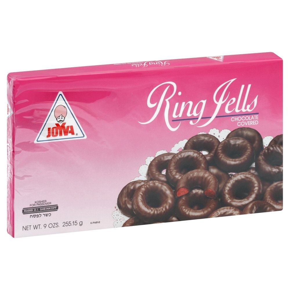 Joyva Raspberry Ring Jells, 9 Oz