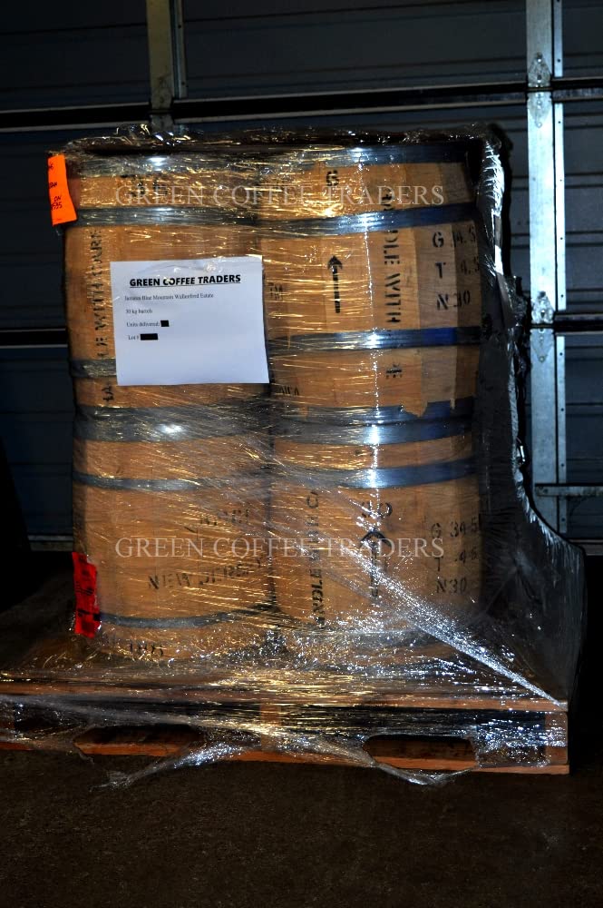 Green Coffee Traders Whole Bean 1Lb. 100% Jamaica Jamaican Blue Mountain Roasted Coffee