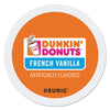 Dunkin' Donuts K Cup, French Vanilla, 0.37 Ounce, 24 Count