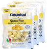 3 Pack, Gluten Free Potato Gnocchi, Cooks in 2-3 minutes, (3 x 1 lb), Italian Gnocchi, Product of Italy, NON GMO, Eggs Free, Veg