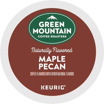 Green Mountain Coffee Roasters Maple Pecan, Single-Serve Keurig K-Cup Pods, Flavored Light Roast Coffee, 72 Count