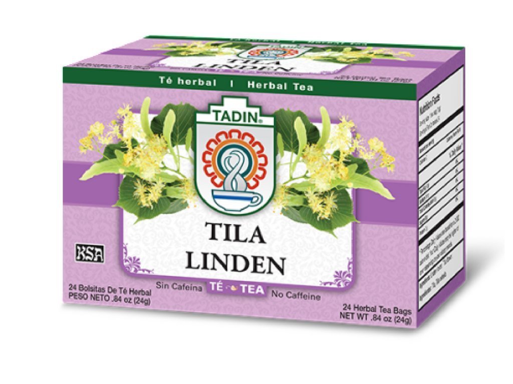 Tadin Tila Herbal Tea, Linden 24 ea (Pack of 2)