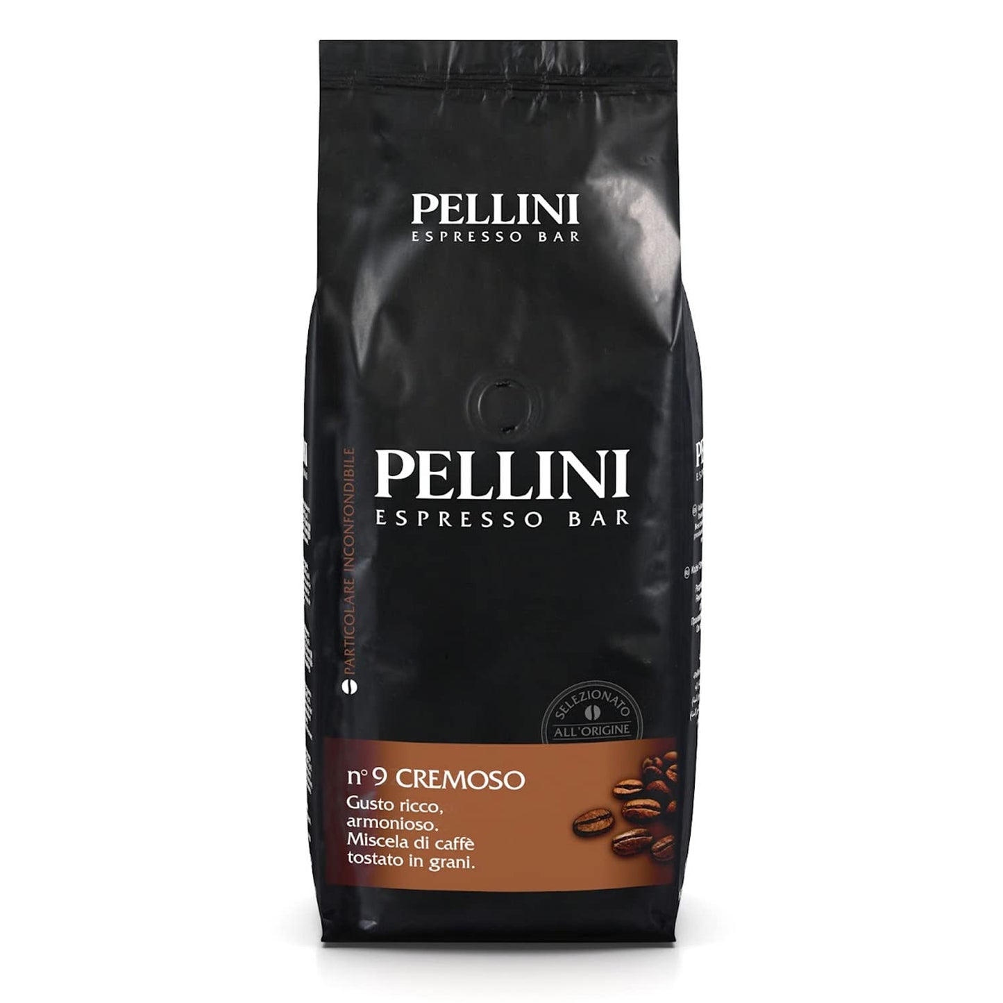 Pellini No.9 Cremeso Roasted Coffee Beans 1Kg