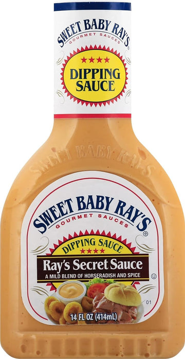 Sweet Baby Rays Ray'S Secret Sauce - Mild Blend Of Horseradish And Spice, Perfect For Dipping - 14 Oz. - Pack Of 3 - Includes Sw