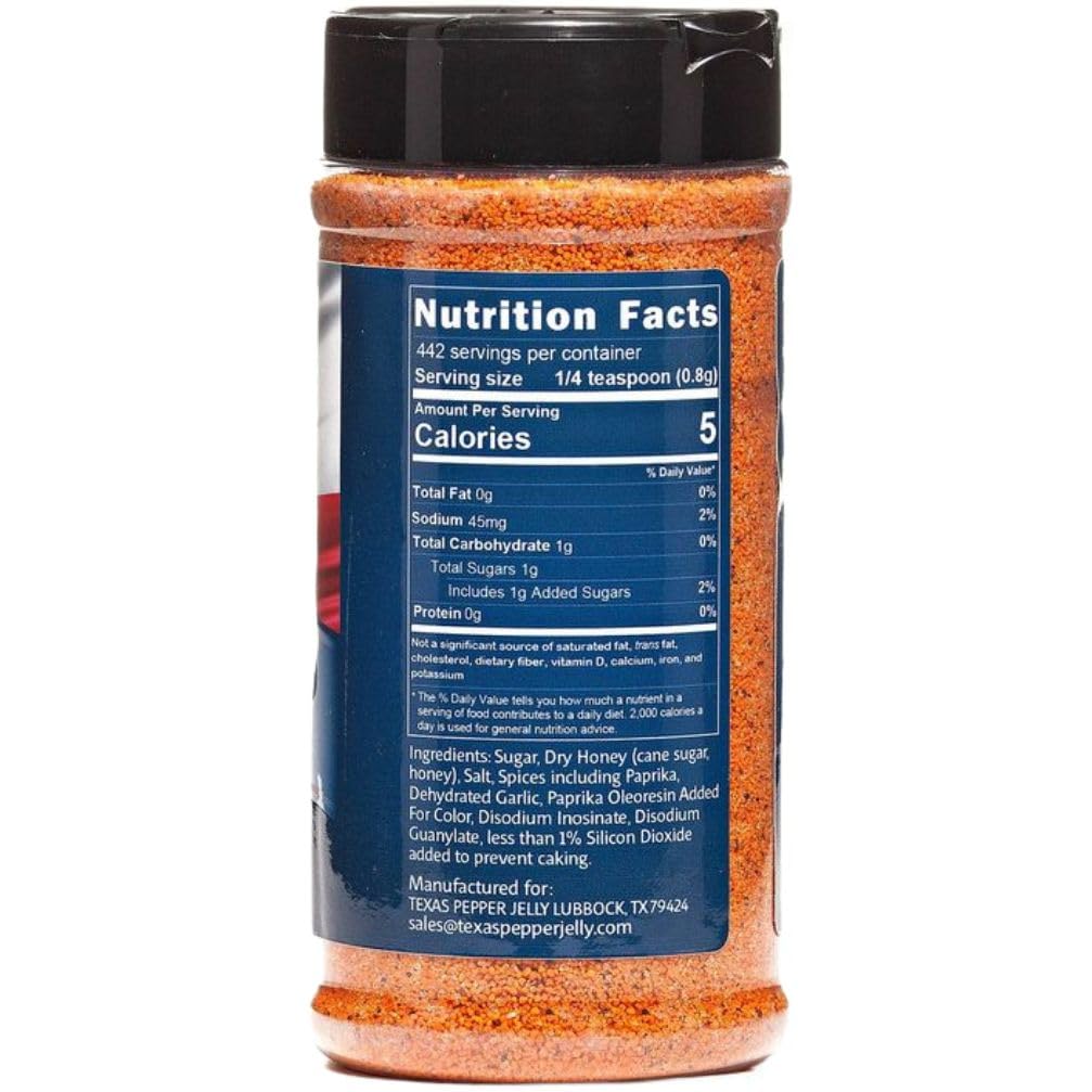 Texas Pepper Jelly Blended Honey Seasoning Net Wt. 12.5 Oz (354 G)