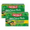 Emerald Nuts Cashews and Almonds with Dried Pineapple, 100 Calorie Packs, 7 Count, 4.97 Oz (Pack of 2)