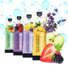 BOBELO CARBONATION Flavor Packets - Trial Pack, 3 of Each Flavor, Tropical Bliss, Mountain Berries, Lavender Lemonade & Orchard