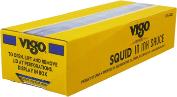 Vigo Premium Imported Canned Seafood, Squid In Ink Sauce, Specialty Flavored, Perfect For Recipes And Dishes (Squid In Ink Sauce