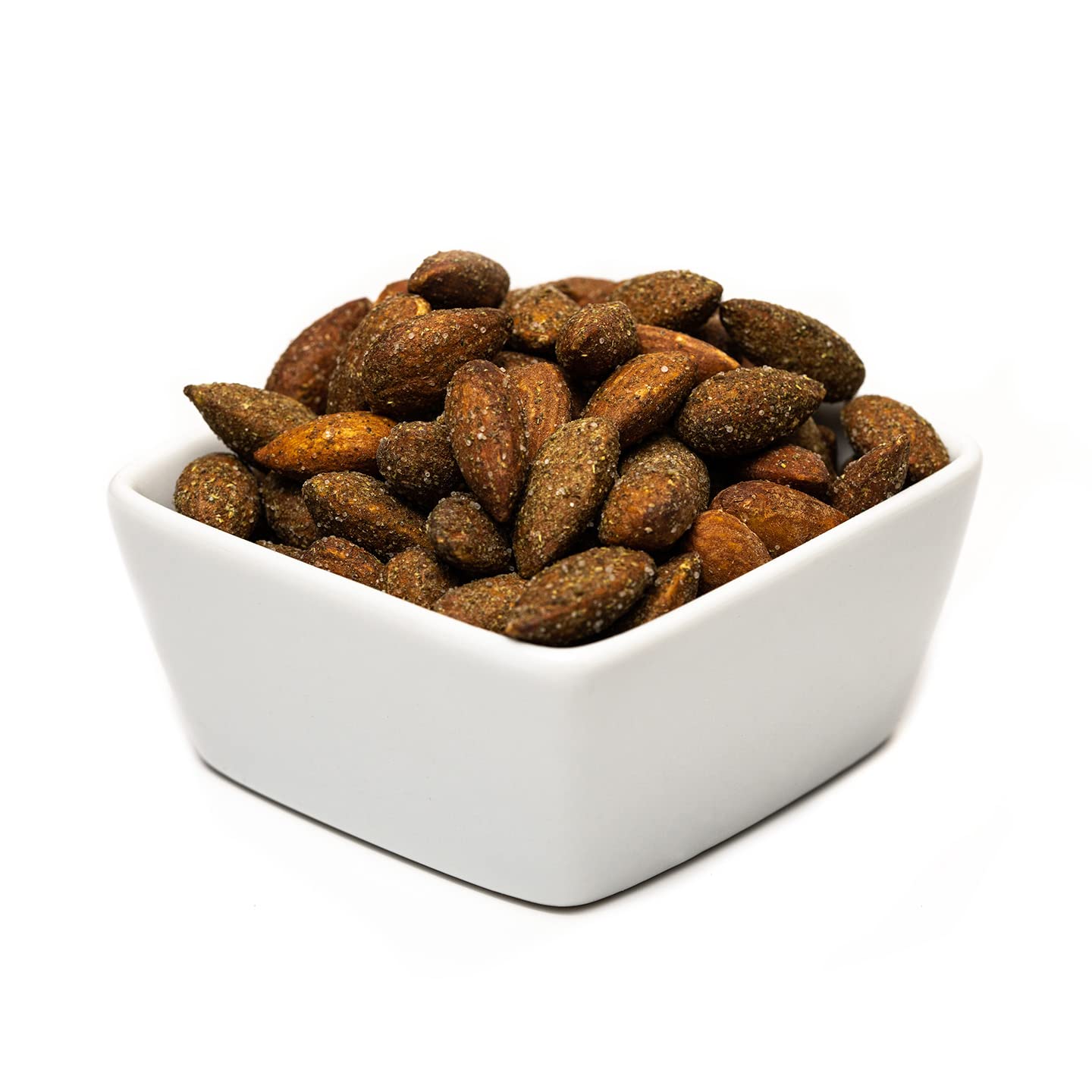 Jake'S Nut Roasters - Fire Roasted Hatch Chile Almonds (2 Pack) Whole Dry Roasted Seasoned Almonds - High-Protein Snack With A S