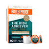 Bulletproof The High Achiever Single-Serve Pods, 10 Count, Medium-Dark Roast Enhanced Coffee