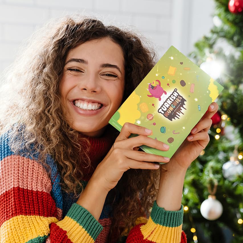 Midi International Snack Box | Premium Exotic Foreign Snacks | Unique Snack Food Gifts Included | Try Extraordinary Turkish Snac