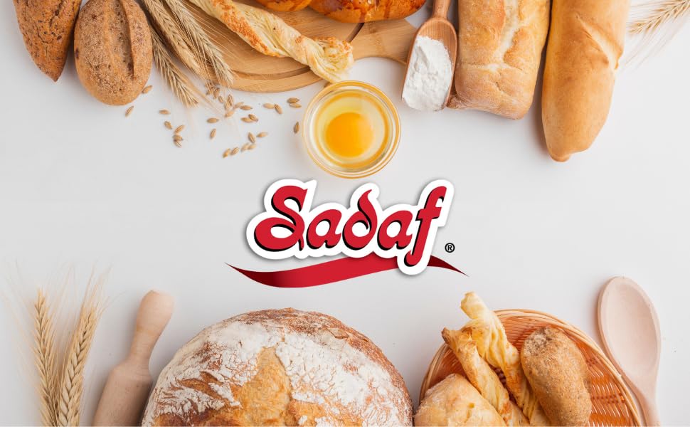 Sadaf Rice Flour - Pure White Rice Flour For Baking Or Cooking 1.5 Lb (Pack Of 3)