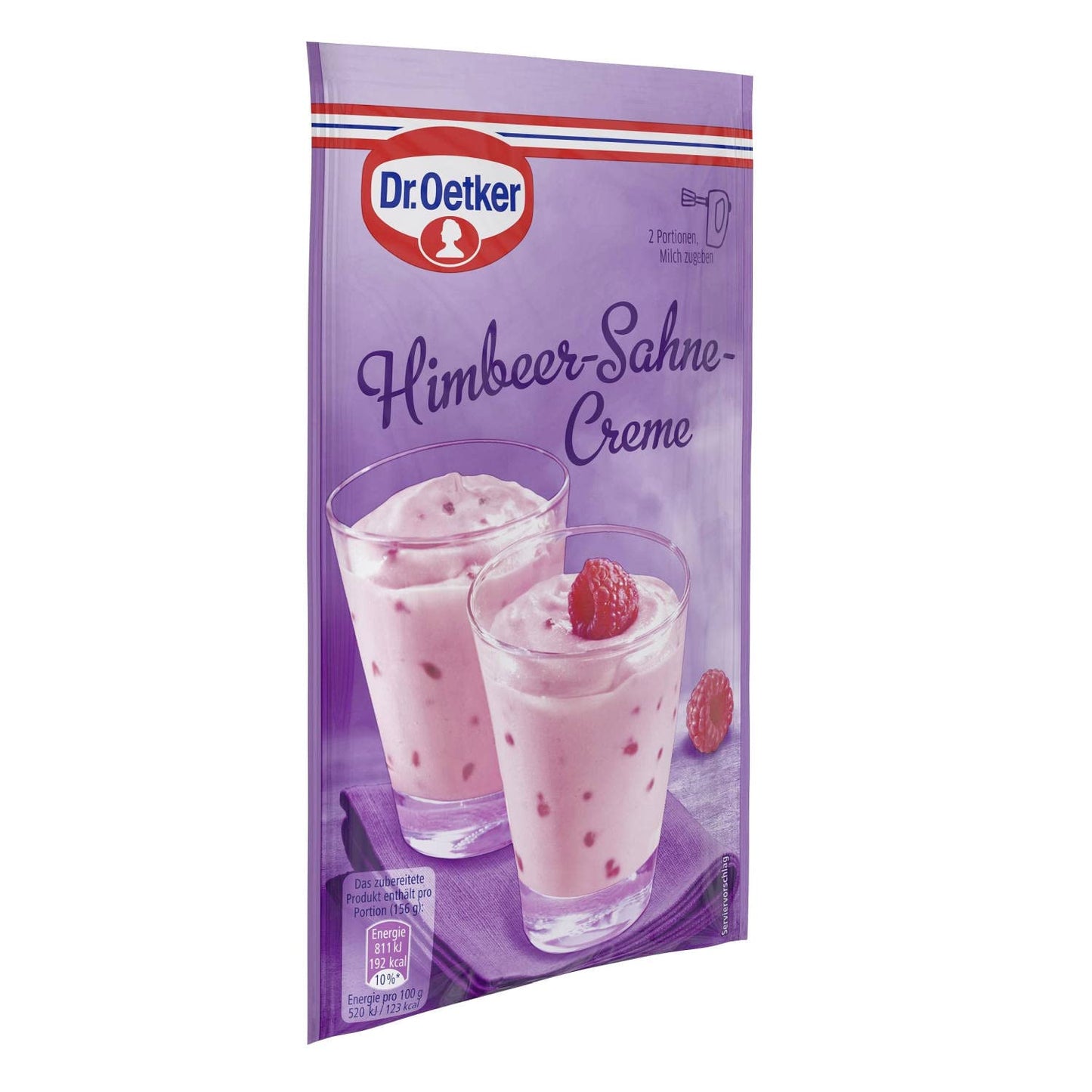 Dr. Oetker Himmalt-Inspired-Sahne-Creme (Raspberry Cream) 62G
