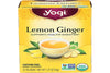Yogi Tea Lemon Ginger Tea Bags, 16 Ct