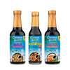 Coconut Secret Coconut Aminos Variety Pack - Coconut Aminos Original, Garlic Sauce & Teriyaki Sauce