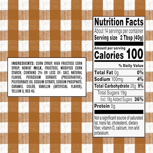 Smucker'S Sundae Syrup Caramel Flavored Syrup, 20 Ounces (Pack Of 12)