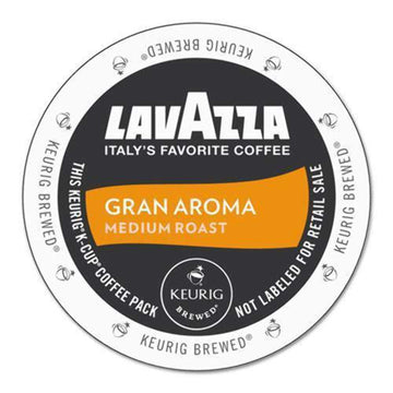 Lavazza Gran Aroma Single-Serve Coffee K-Cup Pods For Keurig Brewer, 22 Count, Balanced Light Roast With Floral Aroma And Notes