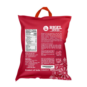 Rigel Spices | Poongar Red Rice (4Lbs) | Ladies Special Rice | Gluten Free | Aged 12+ Months | Ancient Rice From India