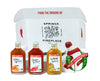 Springs Fireplace Hot Sauce Trio Gift Set, Gift Guide 2025, Hot Sauce, Tesuque, Aji Mango, Aji Peach, Farmer Grown, Hot Peppers,