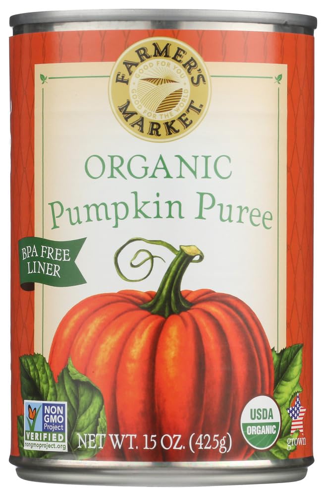 Farmers Market Foods Organic Canned Pumpkin - 15 oz - 2 pk