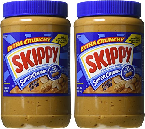 Skippy Chunky Peanut Butter-48 Oz, 2 Ct