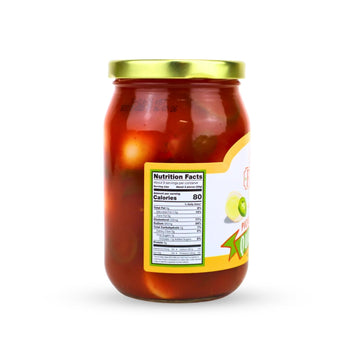 7 Farms Pickled Quail Egg 3 Pack - Mild, Jalapeno, Sriracha, And Cajun Flavors- 16 Ounce Glass Jars (Sriracha)