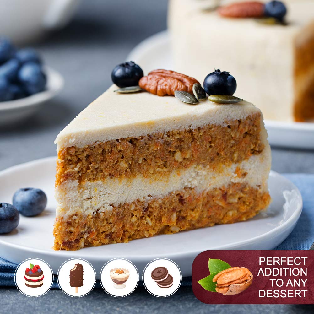 Two Pounds Of Pecans Raw, Whole, Shelled, Raw, Natural, No Preservatives Added, Non-Gmo, No Ppo, 100% Natural We Got Nuts