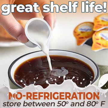 Coffee Creamer Singles Variety Pack - 60-Count Assorted Non Dairy Liquid Coffee Creamers By Int. Delight - 5 Flavors: French Van