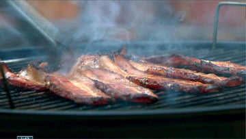 Burgers Smokehouse Smoked Bacon Steaks, Original Hickory Smoked, Four 1 lb Packages