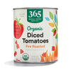 365 by Whole Foods Market, Organic Fire Roasted Diced Tomatoes, 28 Ounce