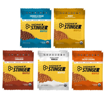 Organic Honey Stiinger Waffle | Energy Stroopwafel for Exercise, Endurance and Performance | Sports Nutrition for Home & Gym, Pr