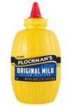 Plochman Mild Yellow Mustard 19 Oz Classic Squeeze Barrel