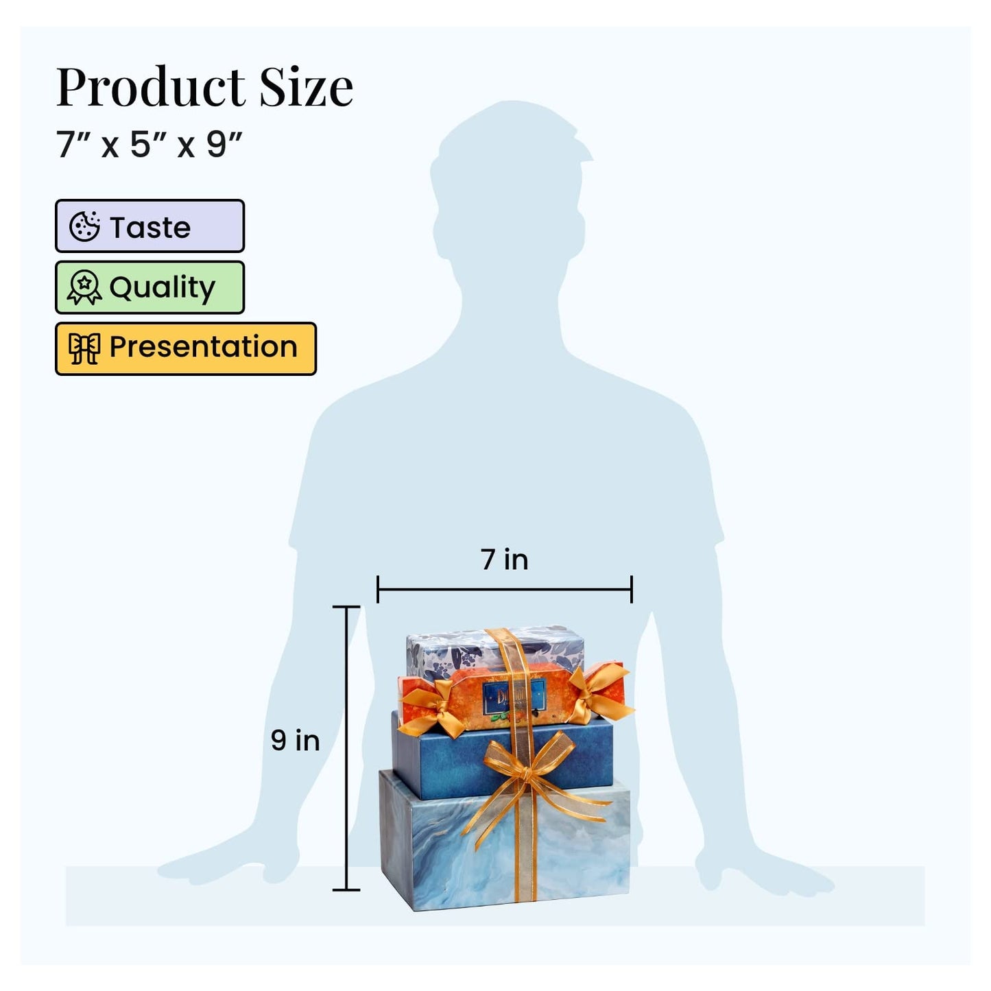 Broadway Basketeers Chocolate Food Gift Basket Tower Snack Gifts for Women, Men, Families, College, Delivery for Appreciation, T