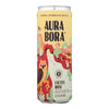 Aura Bora Herbal Sparkling Water Cactus Rose, 12 Ounce
