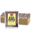 Ground Black Pepper Powder 16 Ounce (1 Pound) Bag - Table Grind - By Spicy World (Pack Of 12)
