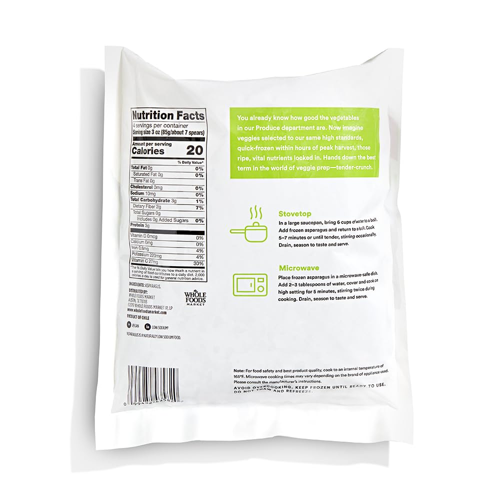 365 by Whole Foods Market, Asparagus Spears, 12 Ounce