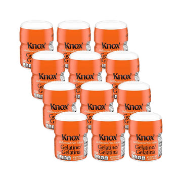 Knox Unflavored Gelatin (16 Oz Jugs, Pack Of 12)