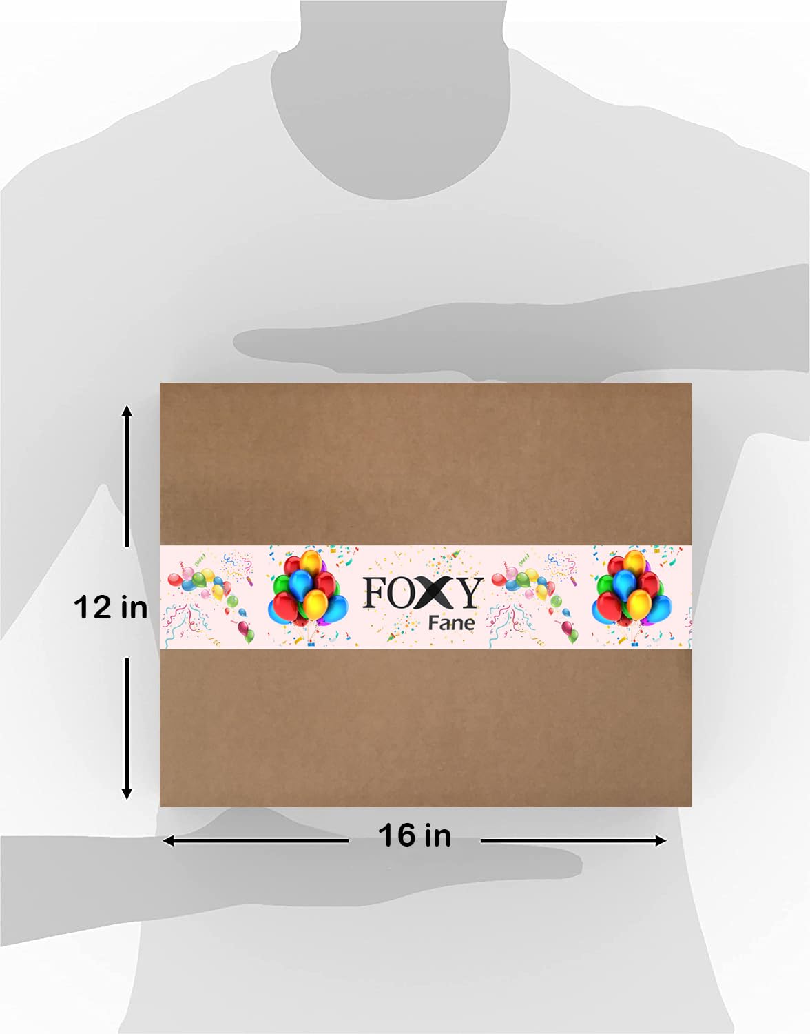 Foxy Fane 66-Count Holiday Gift Box - 66 Healthy Snacks & Treats - Perfect Variety Pack For Easter - Great For Family, Friends &