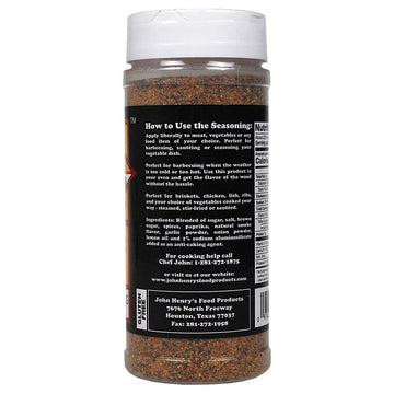 John Henry's East Texas Honey Rib Rub Seasoning
