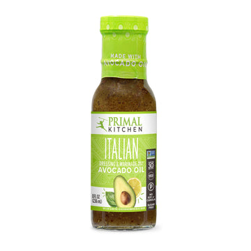 Primal Kitchen - Avocado Oil-Based Dressing and Marinade, Italian Vinaigrette, Pack of 1, Whole30 and Paleo Approved