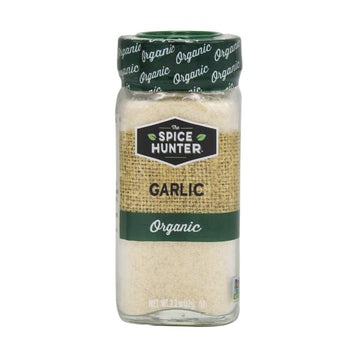The Spice Hunter Garlic, Granulated, Organic, 2.2-Ounce Jar